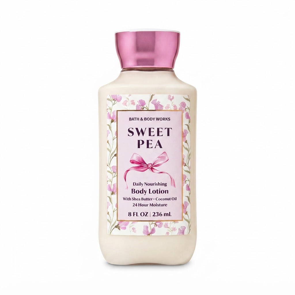 لوسیون بدن بث اند بادی ورکس sweet pea
