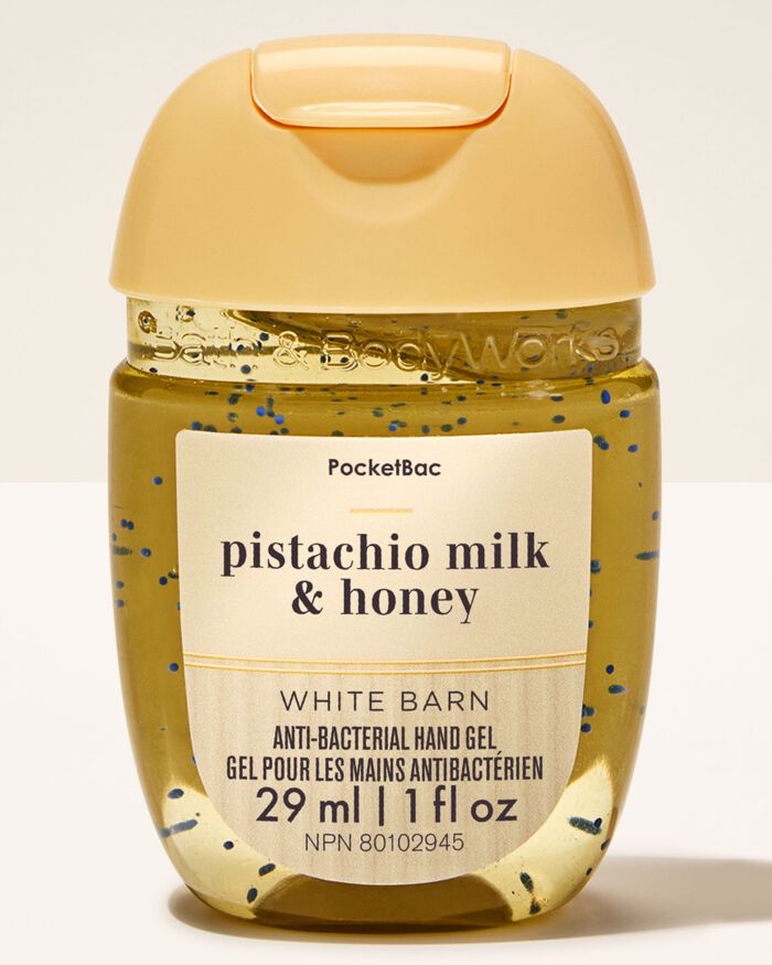 ژل دست ضدعفونی کننده بث اند بادی ورکس pistachio milk & honey
