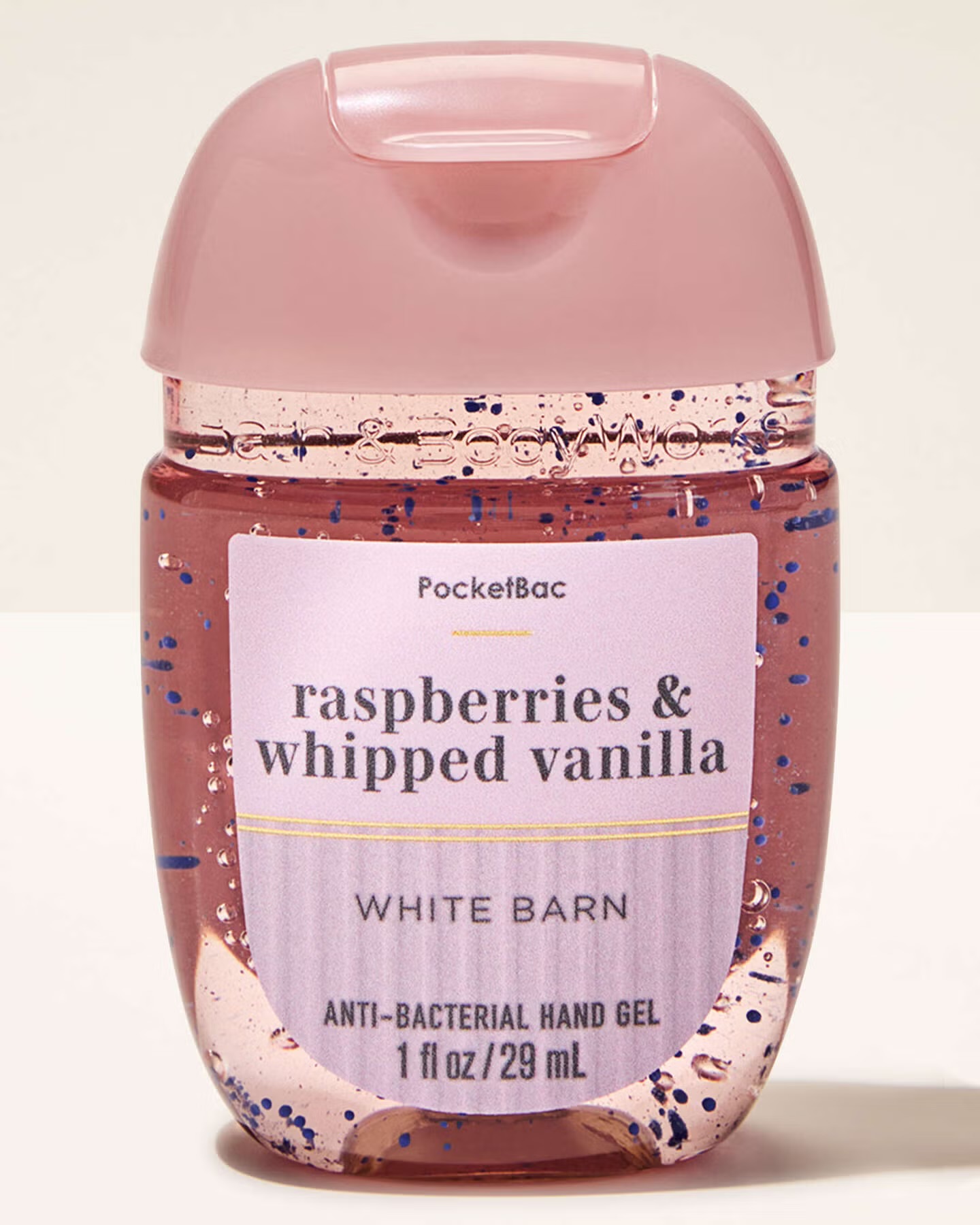 ژل دست ضدعفونی کننده بث اند بادی ورکس raspberry & whipped vanilla