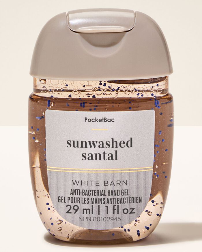 ژل دست ضدعفونی کننده بث اند بادی ورکس sunwashed santal