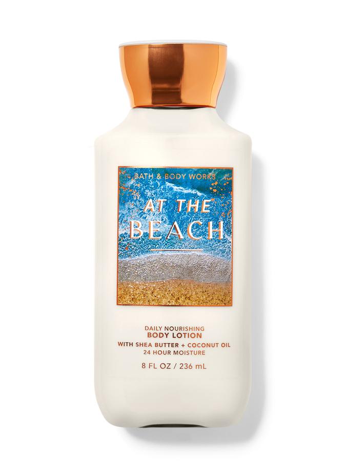 لوسیون بدن بث اند بادی ورکس at the beach