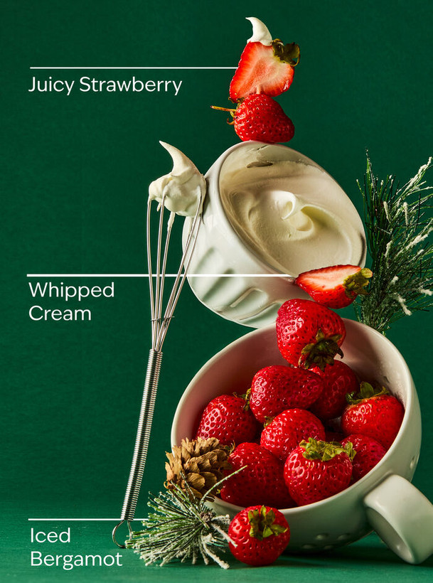 لوسیون بدن بث اند بادی ورکسstrawberry snowflakes