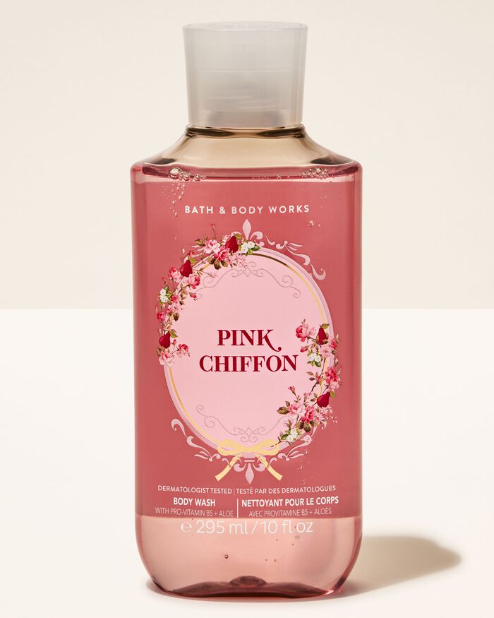 شاورژل بث اند بادی(شامپو بدن) pink chiffon