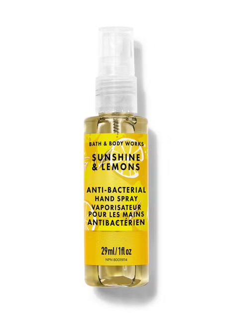 اسپری دست بث اند بادی ورکس sunshine & lemons