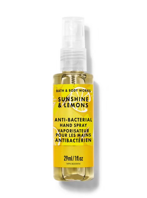 اسپری دست بث اند بادی ورکس sunshine & lemons